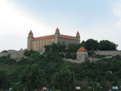 Medieval Bratislava Castle