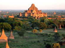 Pagodas and temples continue to exist in present-day Bagan, which was capital of the Pagan Kingdom.