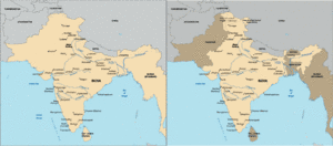 India, before and after partition