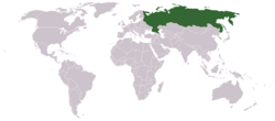 Location of Russia