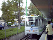 Xochimilco Light Rail Train