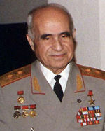 Kerim Kerimov (1917-2003) was a leading scientist and figure in the Soviet space program.