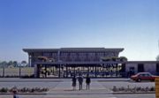 The Knesset building, Israel's parliament.