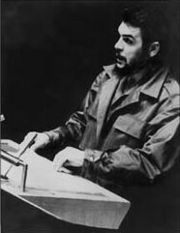 Che Guevara addressing the UN General Assembly�(New York City - 11 December 1964)