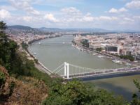 Budapest seen from the Gellért Hill