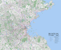 Per capita income in the greater Boston area, by U.S. Census block group