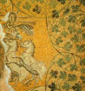 Vatican mosaic (3rd c.): Sol Invictus