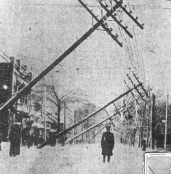 East 105th Street, Cleveland, Ohio, November 11.