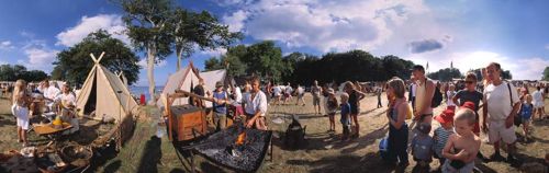 Picture from Viking rally at the Moesgaard Museum, Aarhus.