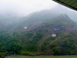 A loading point for coal barges on the Yangtze River