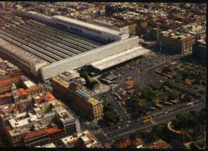  Roma Termini, the largest railway station in Europe.