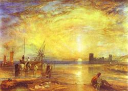 William Turner's "Flint Castle".