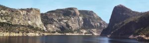 Hetch Hetchy Valley from the O'Shaughnessy Dam