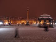 Neues Schloss and Schlossplatz in Winter 2006