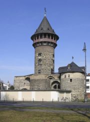 Ulrepforte (Middle High German for "Potter's Gate") city gate, part of the mediaeval city wall