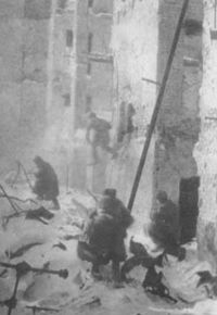 Street fighting in Stalingrad