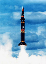 The US Pershing II Missile