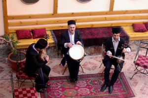 Azeri musicians in performance.