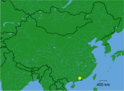 Location within China