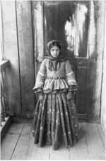 Late nineteenth to early twentieth-century Azeri girl from Shusha.