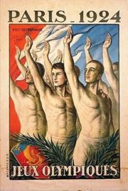 Poster for the Paris 1924 Summer Olympic Games.