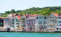 Traditional waterfront houses, called yalı, can be seen during boat tours along the Bosphorus