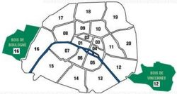 The arrondissements of Paris