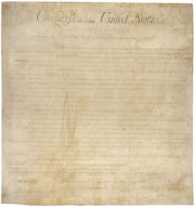 The United States Bill of Rights influenced the text of the Charter, but its rights provisions are interpreted more conservatively.  Canadian and American cases nevertheless sometimes have similar outcomes because the broader Charter rights are limited by section 1 of the Charter.