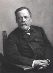 Louis Pasteur portrait in his later years.