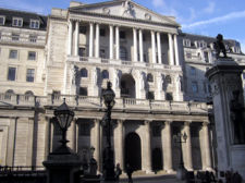 The Bank of England, the central bank of the United Kingdom.