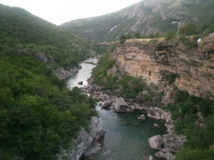 Morača River Canyon.