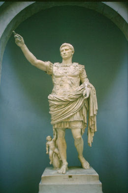 The famous Augustus of Prima Porta