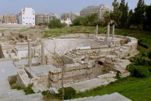 Roman theater, Alexandria, Egypt