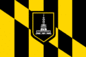 Official flag of Baltimore, Maryland