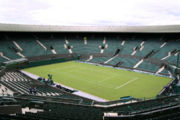 No. 1 Court at the All England Club in Wimbledon