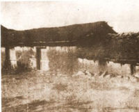 The schoolhouse in La Higuera where Che Guevara was executed at 1:10 p.m. on 9 October 1967.