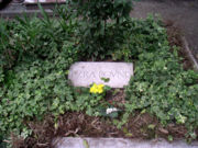 Grave of Pound in the San Michele cemetery, Venice