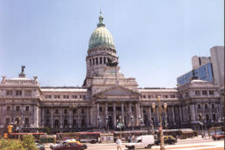 Congress building in Buenos Aires.