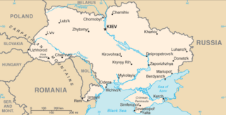 Map of Ukraine