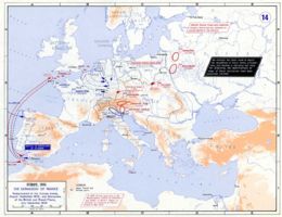 European strategic situation in 1805 before the War of the Third Coalition