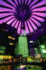 The Sony Center and newly built corporate offices