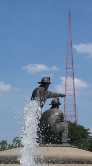 Landmark KCTV-TV Tower on West 31st on Union Hill