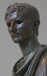 Bronze statue of Augustus, Archaeological Museum, Athens.