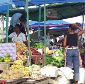 A section of Bourda Market