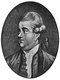 Edward Gibbon (1737–1794).