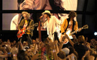 Aerosmith performing in 2003