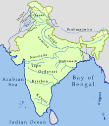 Rivers in India.