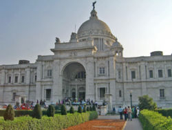 The Victoria Memorial in Kolkata, India