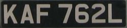 Early ANPR systems were unable to read white or silver lettering on black background, as permitted on UK vehicles built prior to 1973.