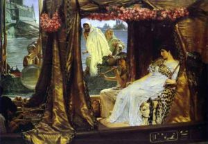 Anthony and Cleopatra, by Lawrence Alma-Tadema.